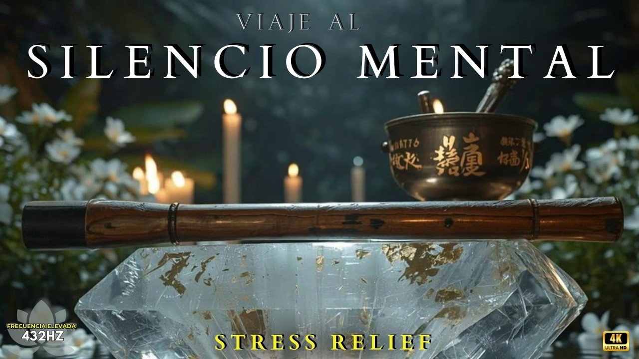 432Hz Viaje al Silencio Mental Profundo | Libera Toda la Tensión Acumulada | Zen Meditation 4K