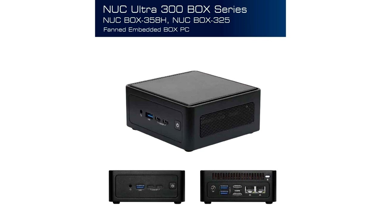 ASRock Industrial Lists NUCs Powered by Core Ultra Series 3 Panther Lake Processors