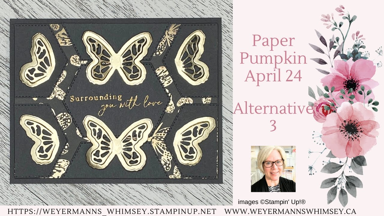 Paper Pumpkin April 2024 Delicate Wings Alternative 3