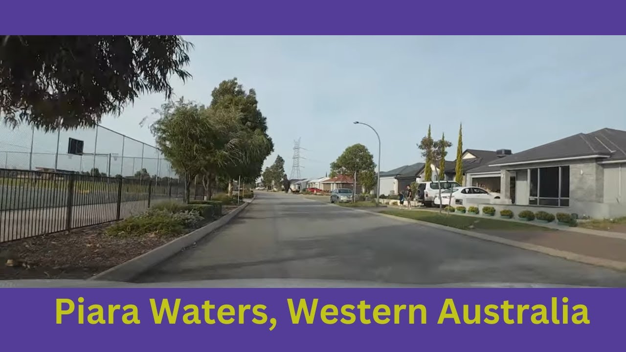 Piara Waters, Western Australia, Driving Tour 4K Suburb in Perth