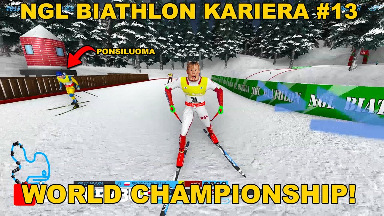 BIATHLON 2022 | MISTRZOSTWA ŚWIATA Z ELITĄ | KARIERA #13 | NGL BIATHLON GAME 2022 | 2022 BIATHLON