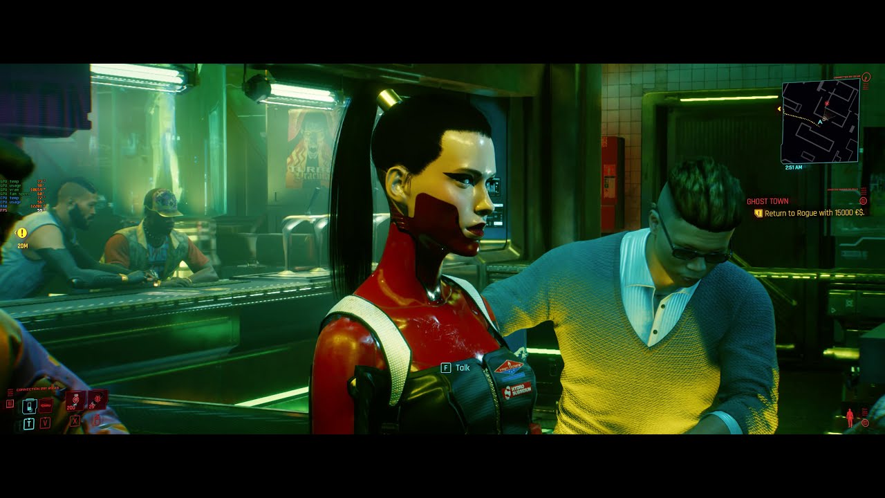 Cyberpunk 2077 Tiger Claw Female Enforcer