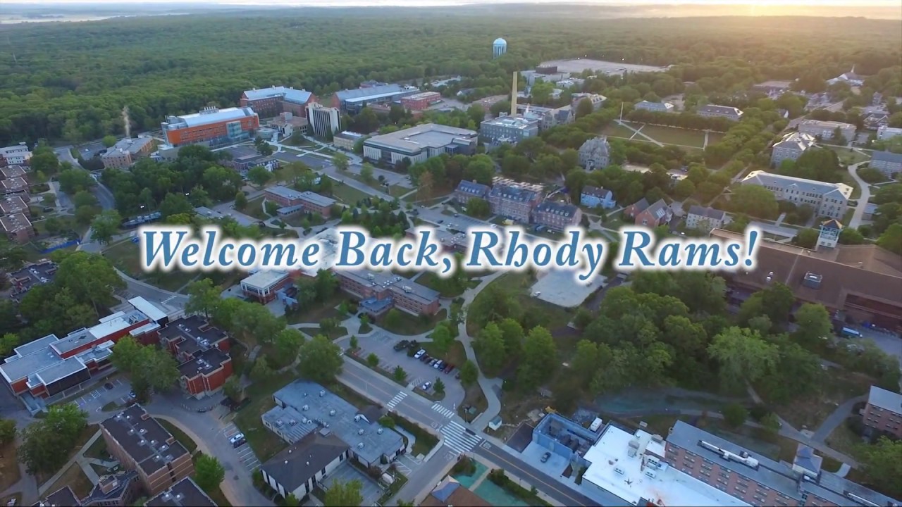 RhodyPhantom Visuals - URI From The Sky!