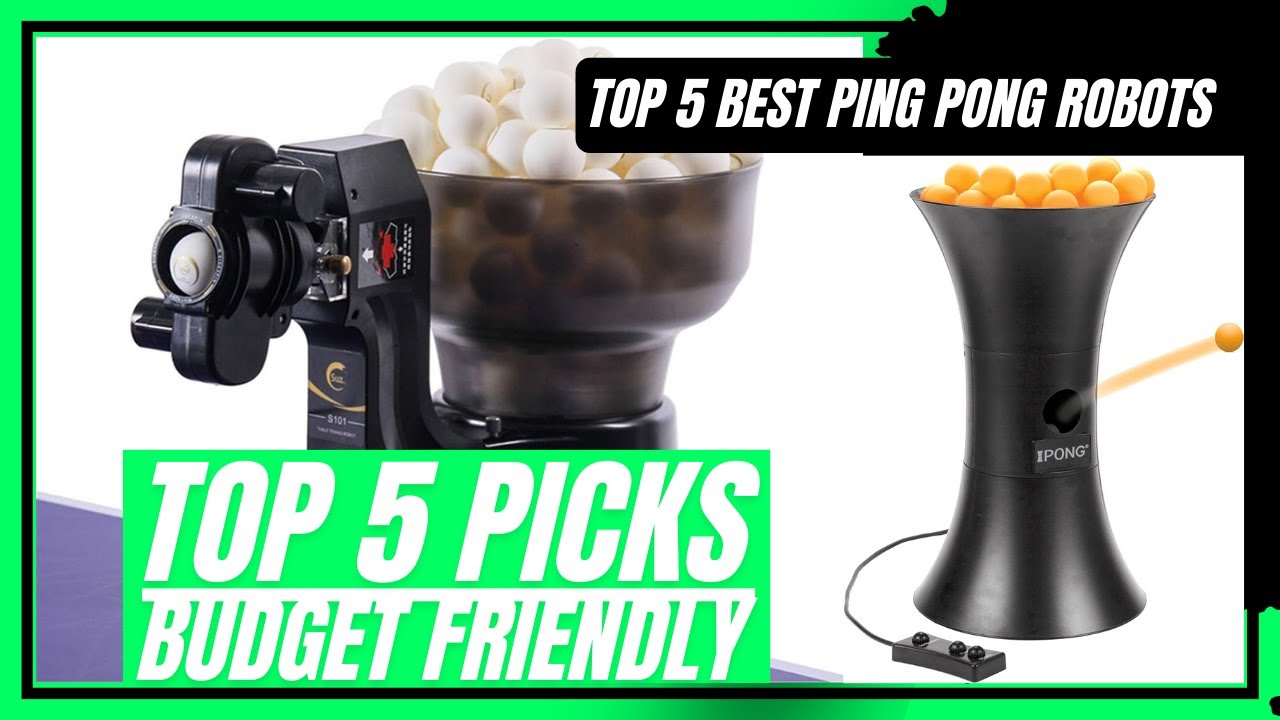 Top 5 Best Ping Pong Robots 2024 | Ping Pong Robot Machines Review | Buying Guide
