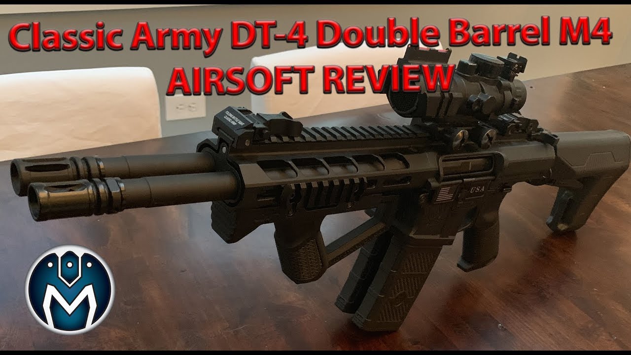 Classic Army DT-4 Double Barrel M4 *AIRSOFT REVIEW*