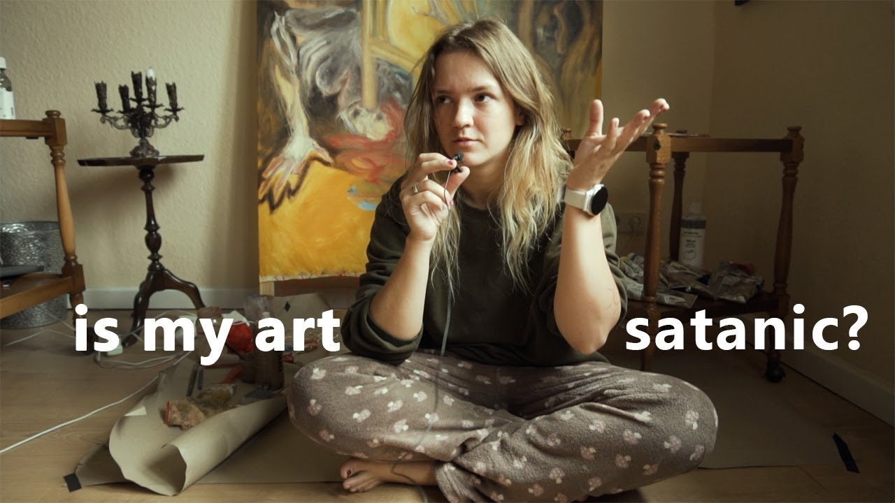 I won’t explain my art to you | Oil painting process - 26-year-old artist in Berlin