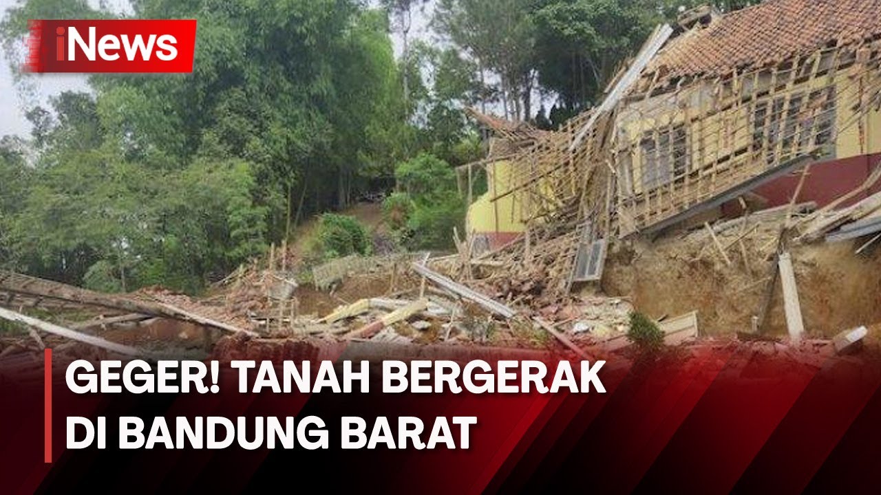 [FULL] Geger! Tanah Bergerak di Bandung Barat Ambrukkan Sekolah - iNews Malam 29/02