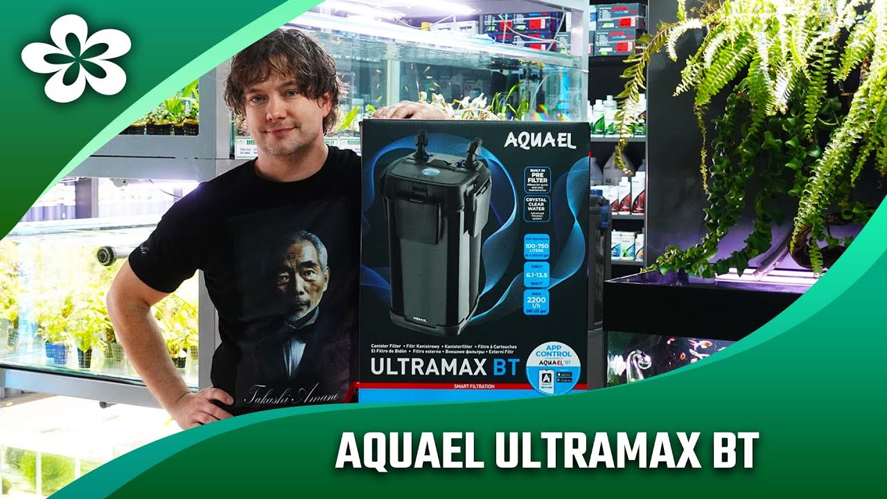 Aquael Ultramax BT - výkonný filtr s aplikací
