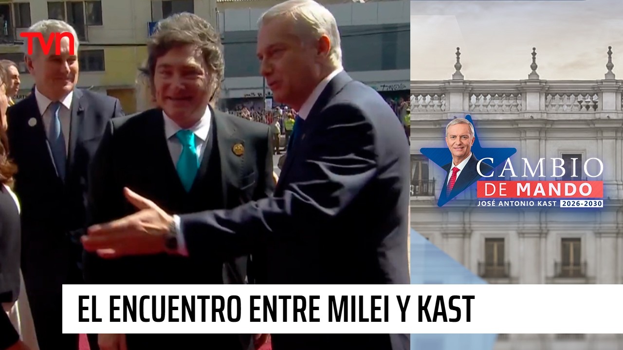 El sorpresivo encuentro de José Antonio Kast con Javier Milei en el Congreso Nacional | 24 Horas