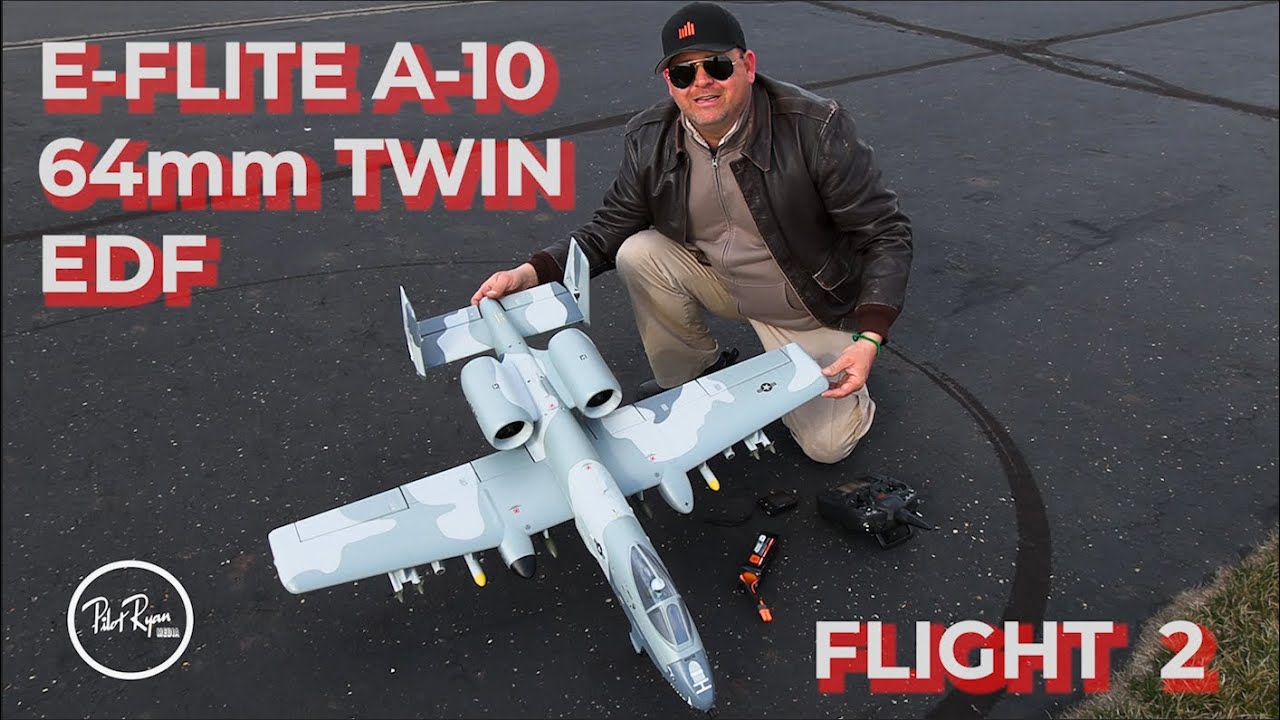 E-Flite A-10 64mm Twin EDF Second Flight
