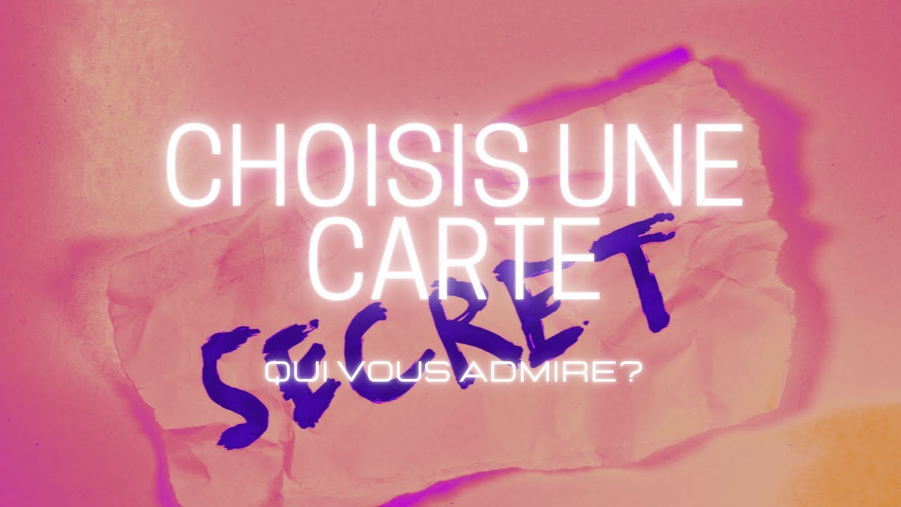 🤫 Qui est votre Admirateur secret? ❤️ Marathon de l’amour ❤️