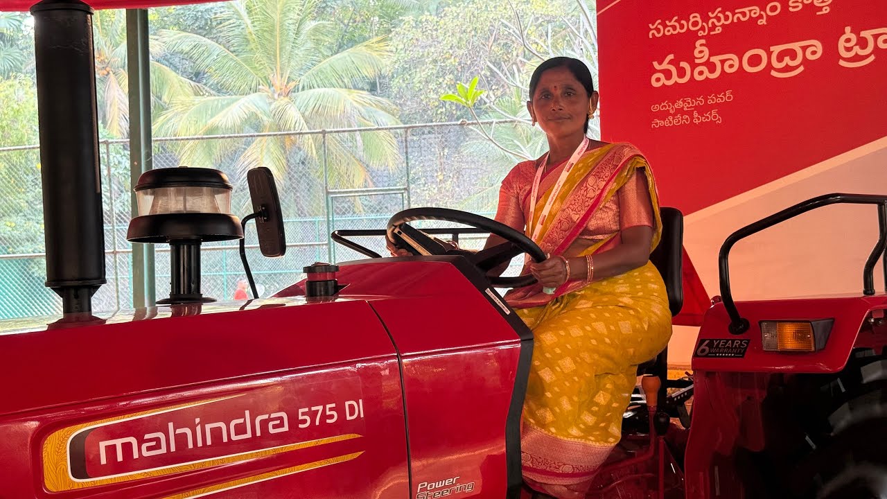New Mahindra tractor launch event 