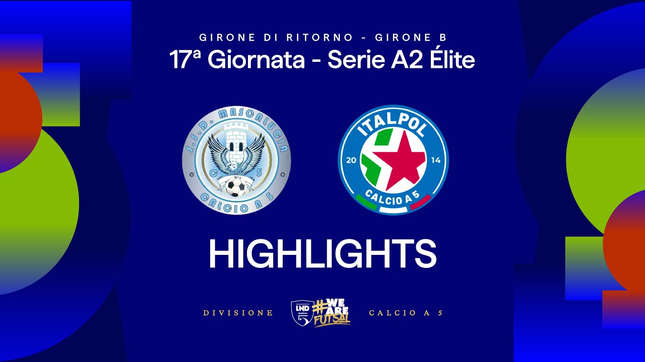 Mascalucia-Italpol 0-7 | Gol e HL | 17ª giornata | Serie A2 Élite 2025/26 - B