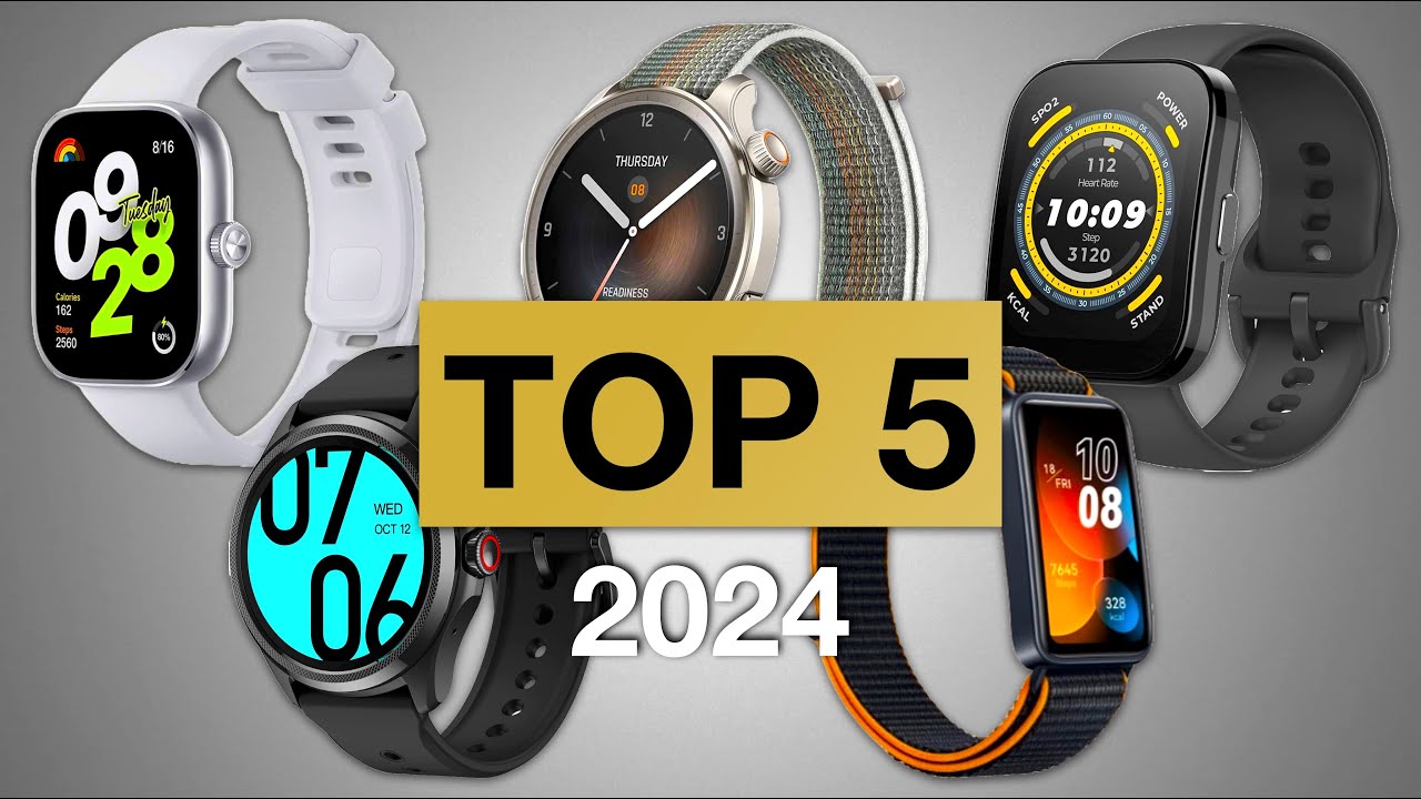 TOP 5 BEST VALUE SMARTWATCHES 2024 (FROM BUDGET TO MIDRANGE)