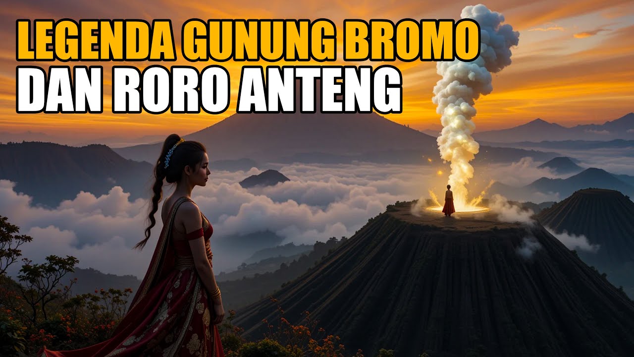 KISAH DI BALIK GUNUNG BROMO | PENGORBANAN ANAK TERAKHIR RORO ANTENG MENGUBAH TAKDIR BANGSA TENGGER
