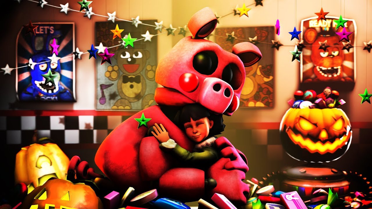 [SFM/FNAF] OLIVIA AND HER DEAR FRIEND PIGPATCH  HALLOWEEN SPECIAL