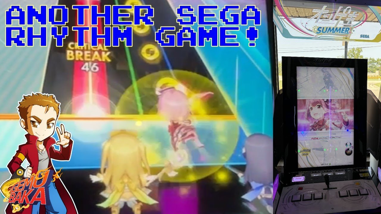 Rhythm Games #32: First Time Playing Ongeki Summer (SEGA) - Advanced Difficulty