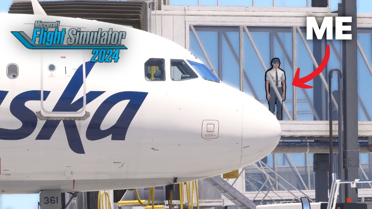 These MSFS 2024 Mods Let You *Physically Walk* From the Plane to the Terminal | Fenix + MK-Studios