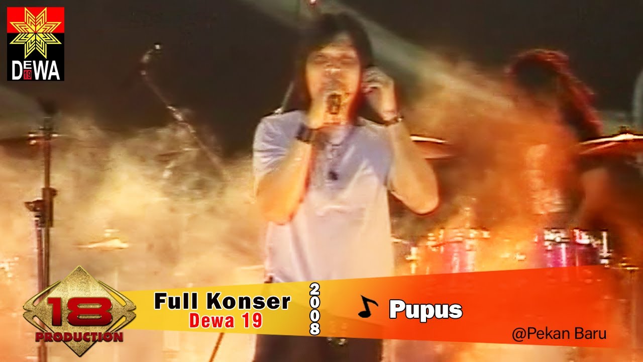 KONSER DEWA 19 | SUARANYA ONCE BIKIN BAPER ?? ~ PUPUS @LIVE PEKANBARU 2008)