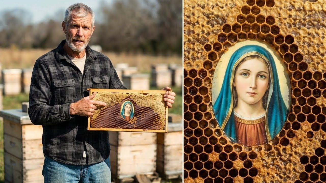 MIRACLE: Bees Build Honeycombs on Everything EXCEPT the Virgin Mary's Face