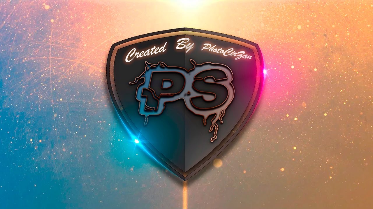 🔴  Уроки фотошопа. Логотип в Photoshop. Эффекты в фотошопе  | Logo