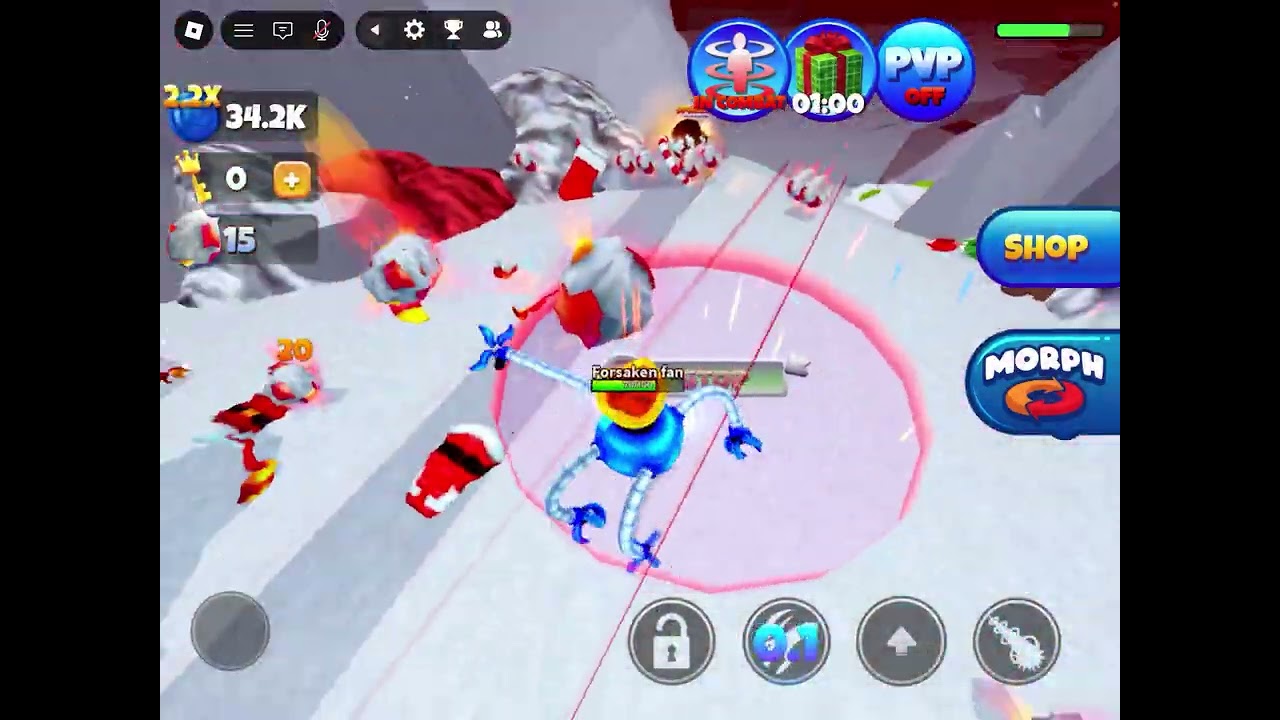 Playing morph world