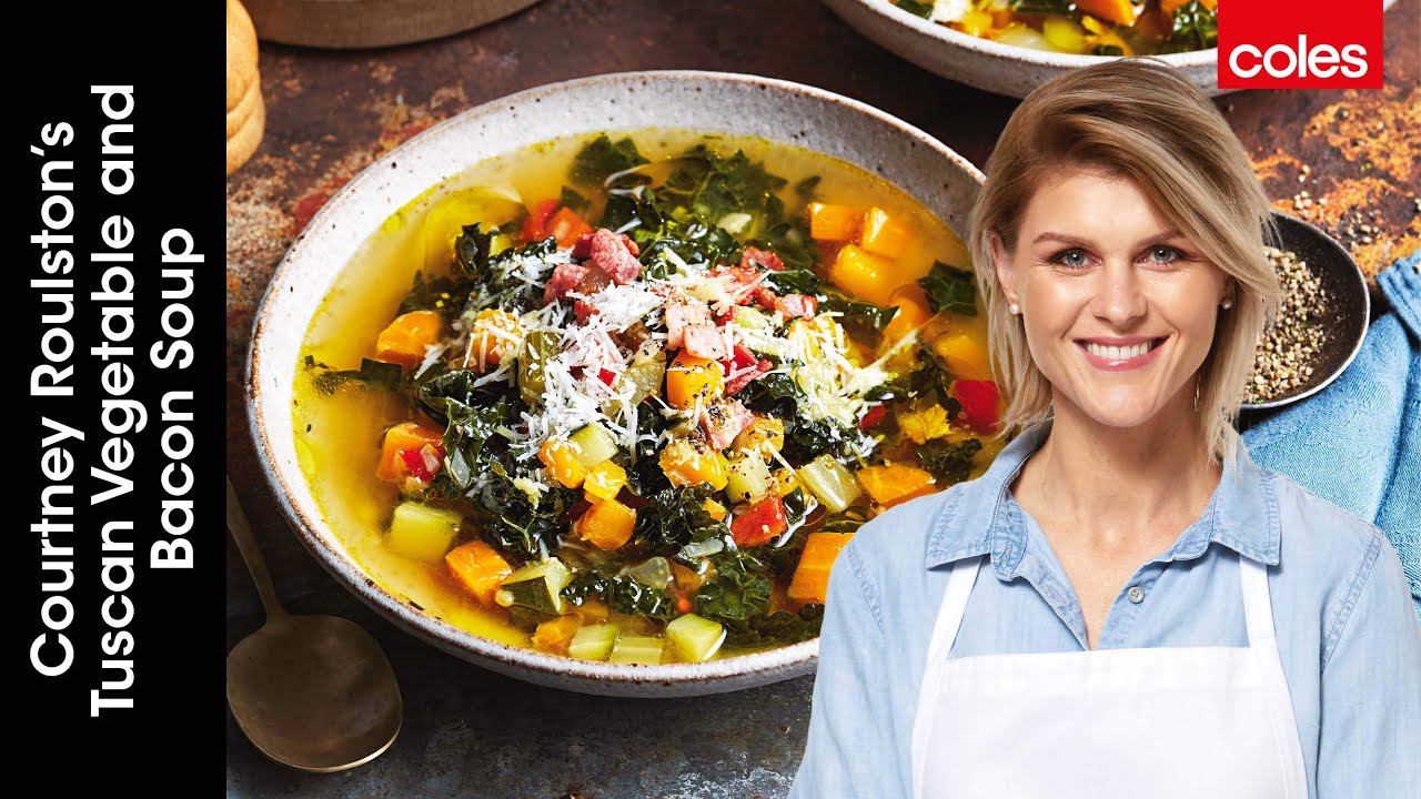 Courtney Roulston’s Tuscan Vegetable and Bacon Soup