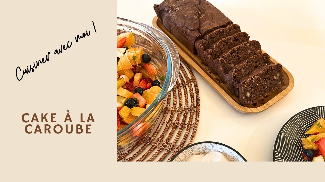 Cake à la caroube !!!