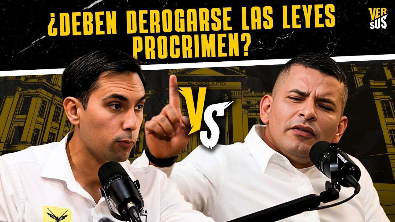 ¿JUSTICIA O IMPUNIDAD? RIERA Y POMAREDA DISCUTEN SOBRE DEROGACIÓN DE LEYES PROCRIMEN | #Versus