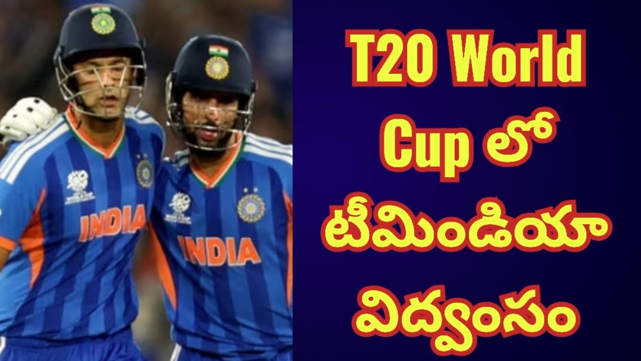 India scored 255 runs against NewZealand in T20 World Cup final