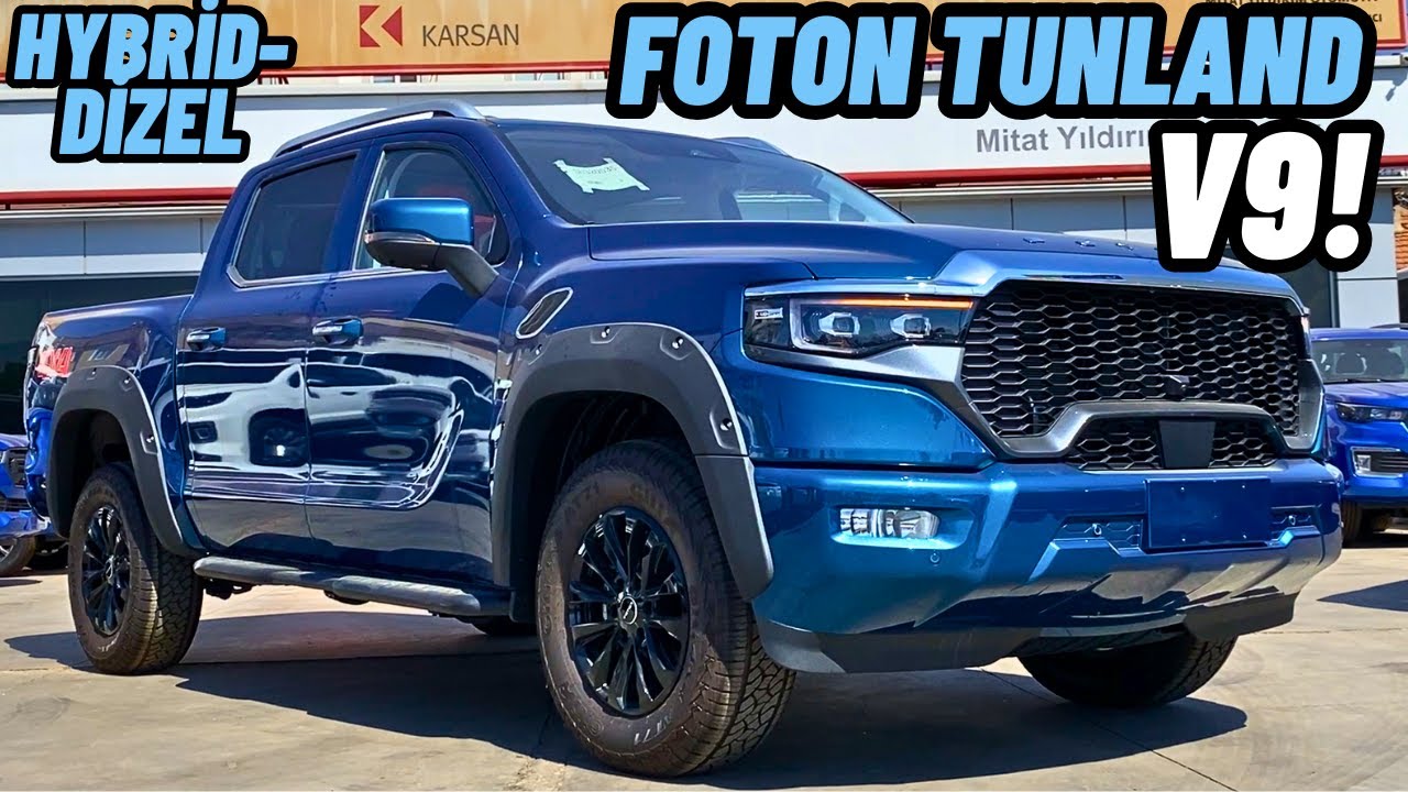 AMAROK'TAN İYİ Mİ ? HYBRİD DİZEL ! OTOKAR FOTON TUNLAND V9 İNCELEDİM | FULL SİZE DEV PİCKUP !