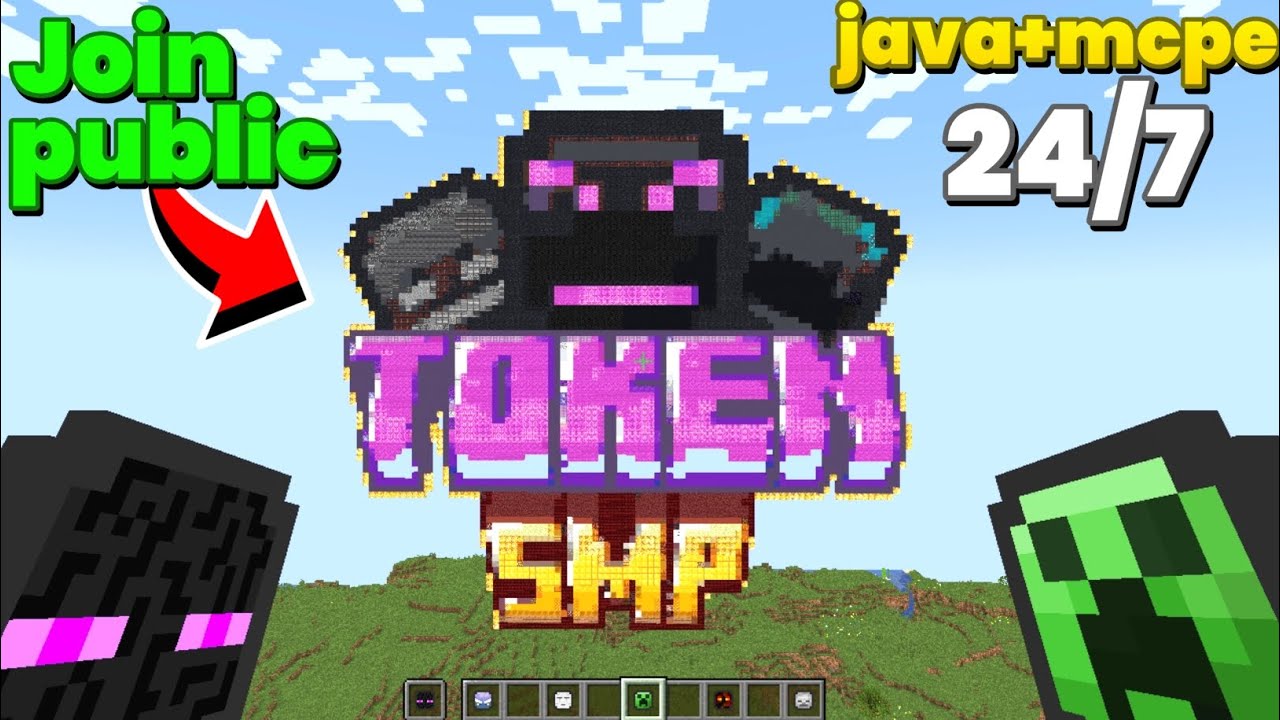 🤫how to join public TOKEN SMP Minecraft Server | 1.21+ Java/Pe/Pojav | #tokensmp 
