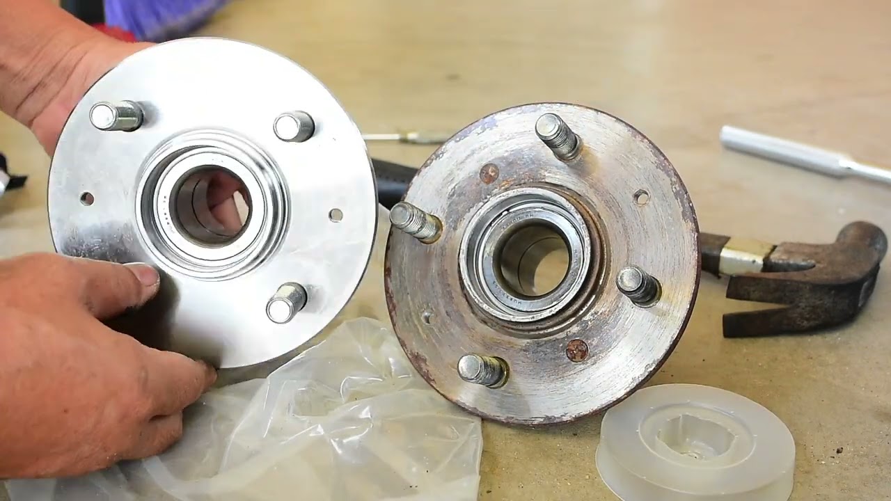 Proses Penukaran Rear Wheel Bearing - Honda Jazz GE 8