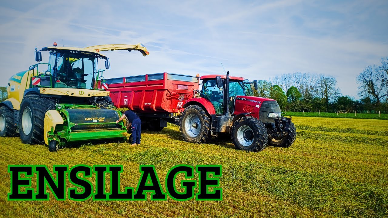 Ensilage d'herbe 2024 //Préparation.......