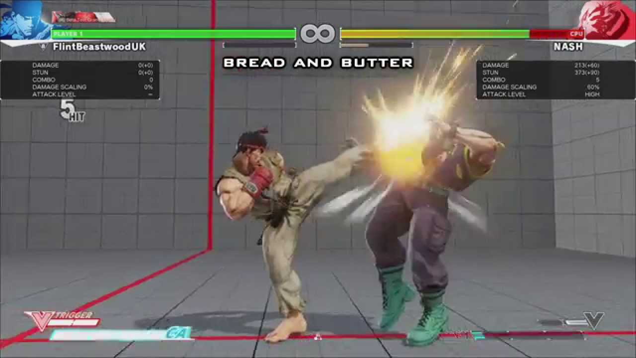 Street Fighter V / 5 Beta - Ryu Combo Guide