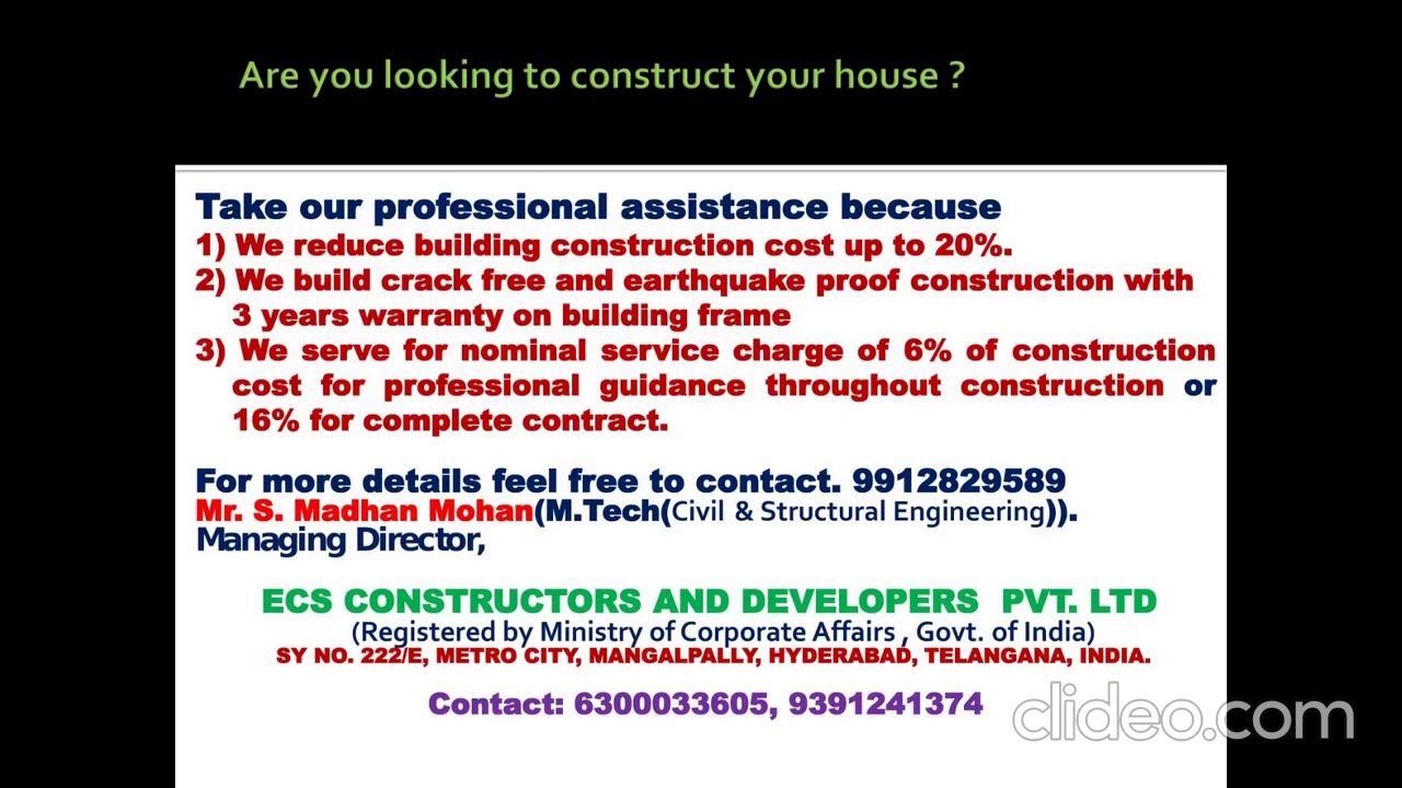 Best Employment generation strategies of ECS Constructors and Developers private Limited