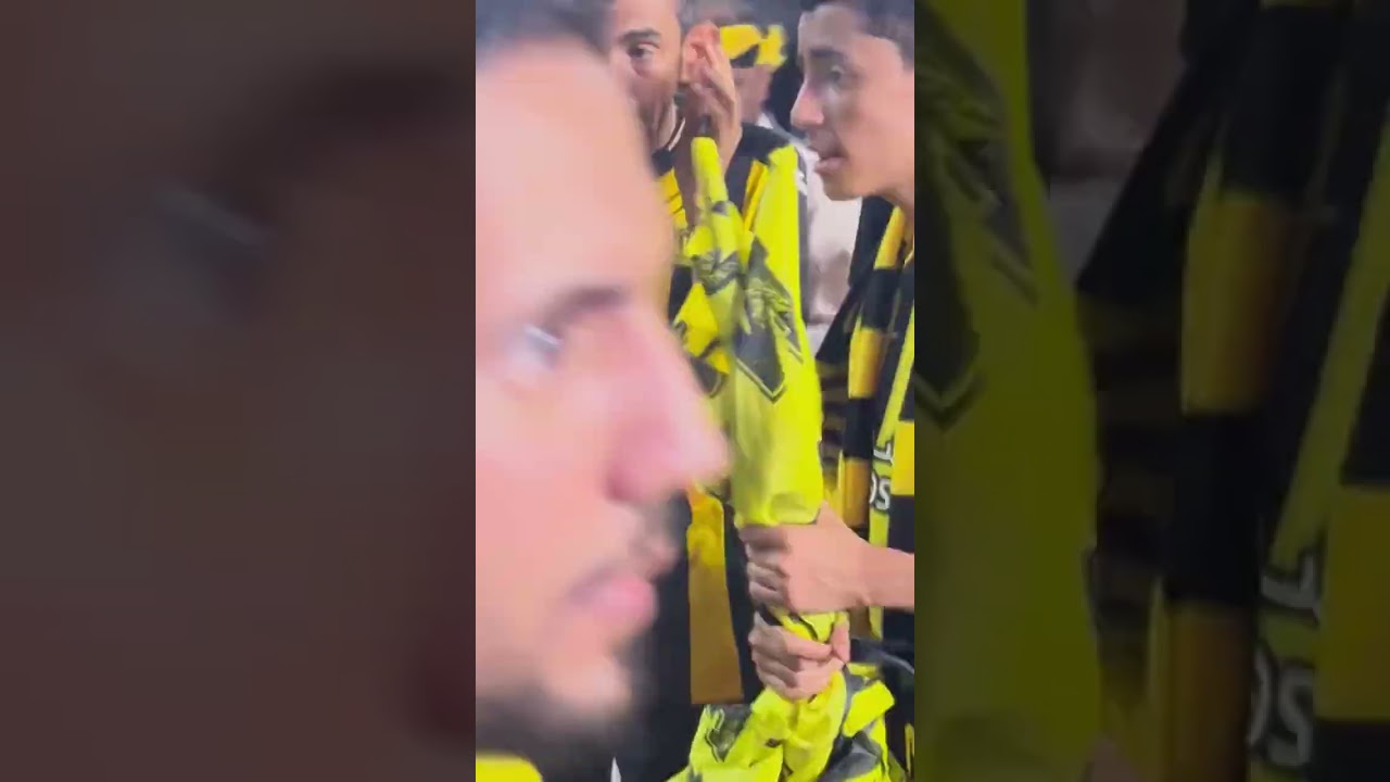 احتفالات جماهير الاتحاد بعدّ الفوز على الفيحاء وقرب حصد اللقب