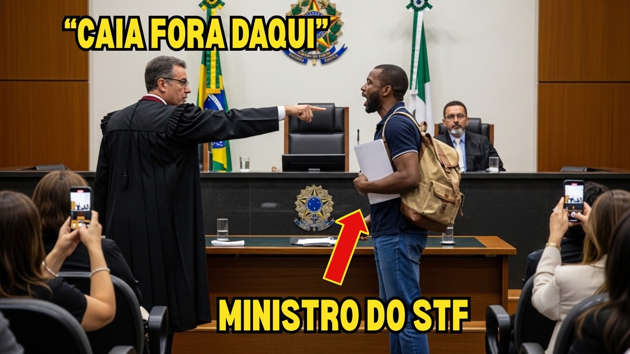 Juiz Ameaça Prender Homem Negro — O Tribunal Congela Quando Ele se Apresenta Como Ministro do STF