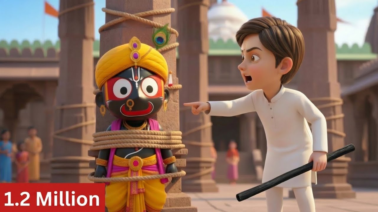 बालक की धमकी जिसने जगन्नाथ जी को हिला दिया! 😱 | चमत्कारी लीला | Hindi Animated Story