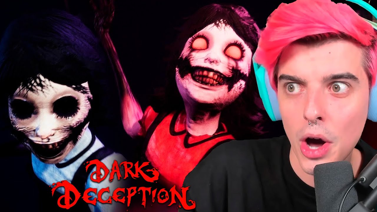 JEAN LUCA jogando a FASE 2 de DARK DECEPTION (DEU RUIM!)