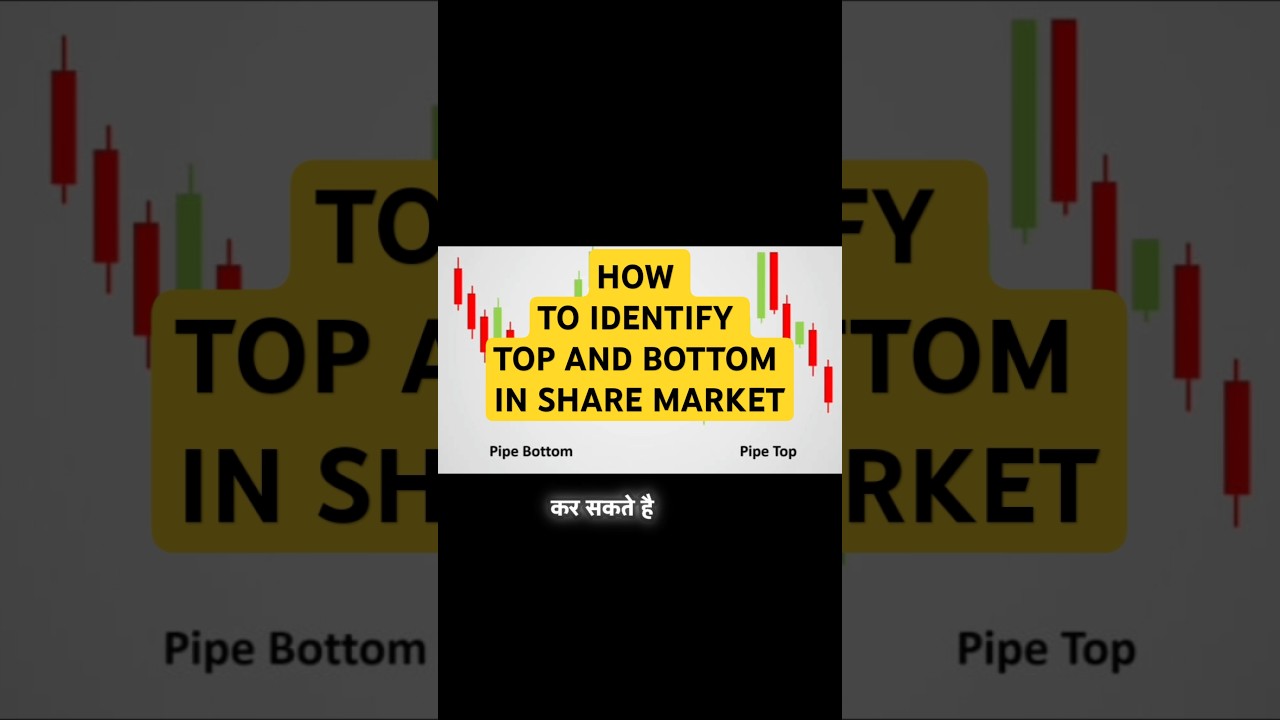 How To Identify TOP AND BOTTOM In Share Market |