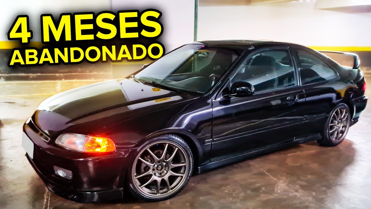 RESGATANDO MEU CARRO ABANDONADO POR 4 MESES (HONDA CIVIC)