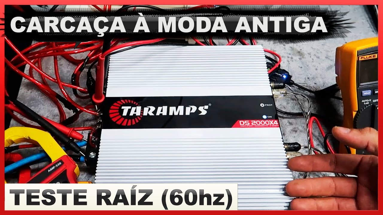 NOVO MÓDULO TARAMPS DS2000X4 PARRUDO E PESADO - SERÁ QUE VALE A PENA? | REVIEW E TESTE DE POTÊNCIA