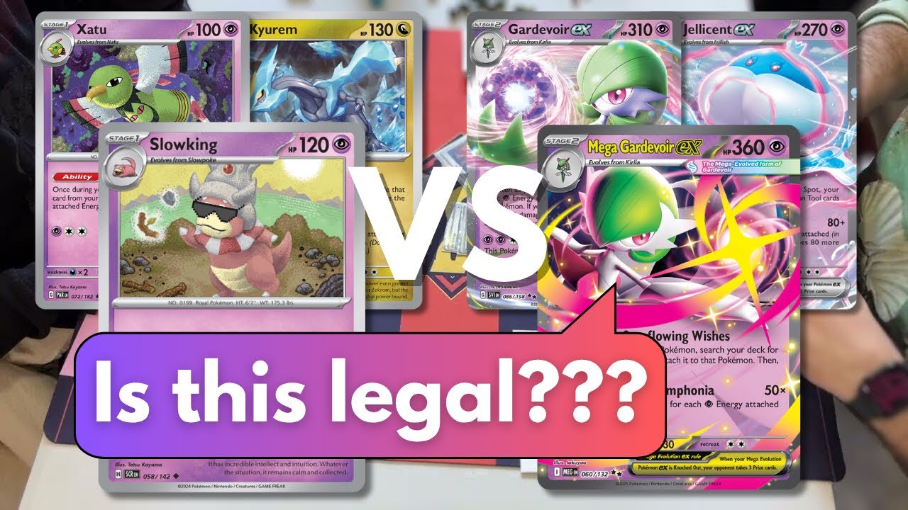 Slowking VS Mega Gardevoir - Pokemon TCG - Local Tournament