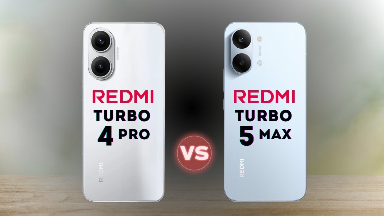 Redmi Turbo 4 Pro 5G Vs Redmi Turbo 5 Max 5G | Full Comparison | Which One Is Better?