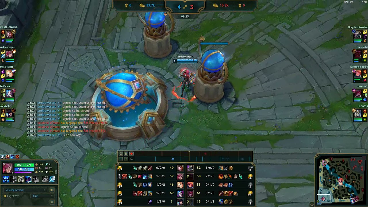 [11.22]&nbsp;Arcane Vi jungle team