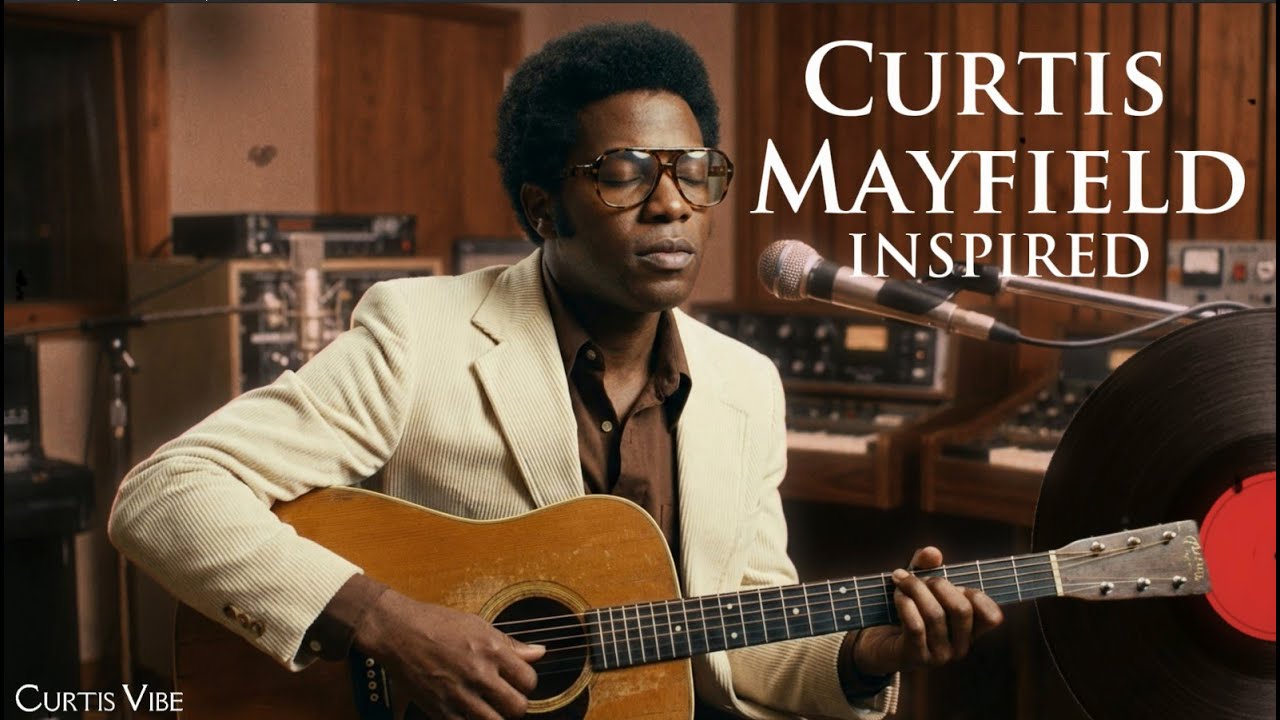 Curtis Mayfield Inspired Soul & Funk Grooves for Late Night Relaxing Vintage Vibes 🎶