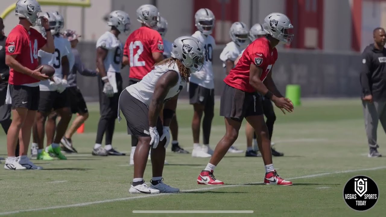 RAIDERS OTAs DAY 1 HIGHLIGHTS; GENO SMITH, ASHTON JEANTY, BROCK BOWERS SHOW OUT & LEAD OFFENSE