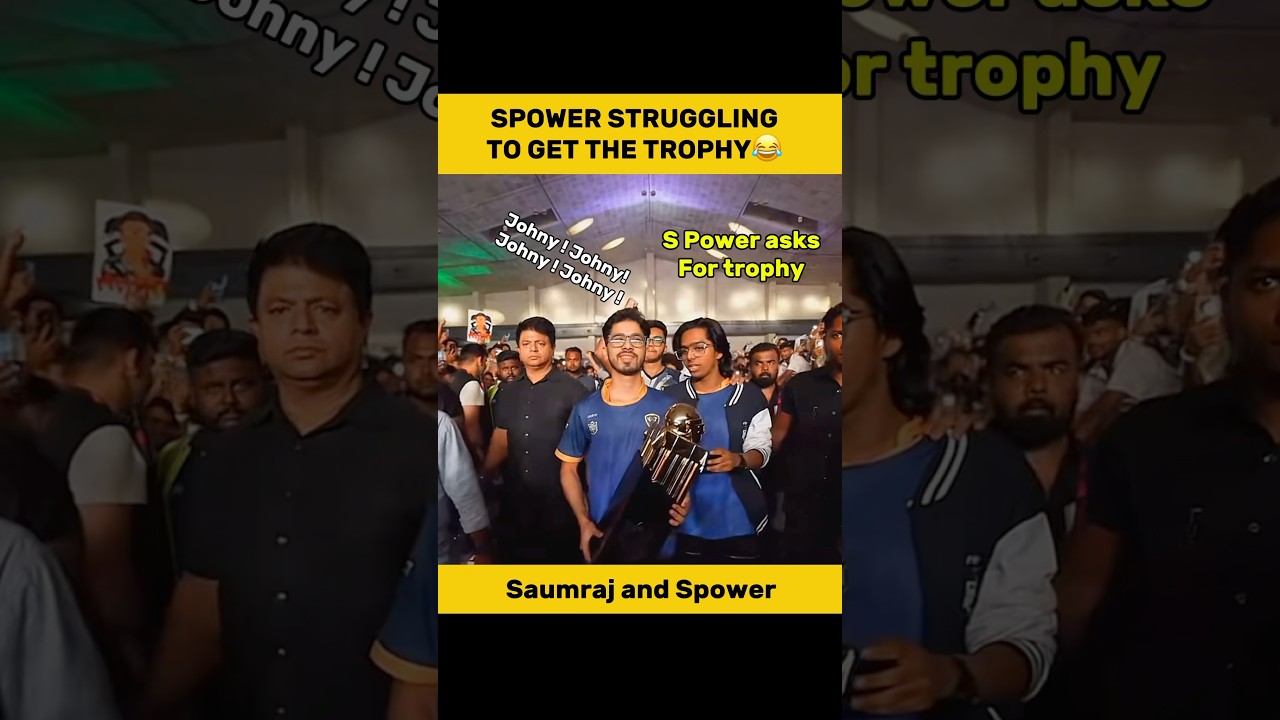 Saumraj ignores Spower😂 #bgis2025 #bgmi #jonathangaming #godlike #saumraj #shorts #shortvideo