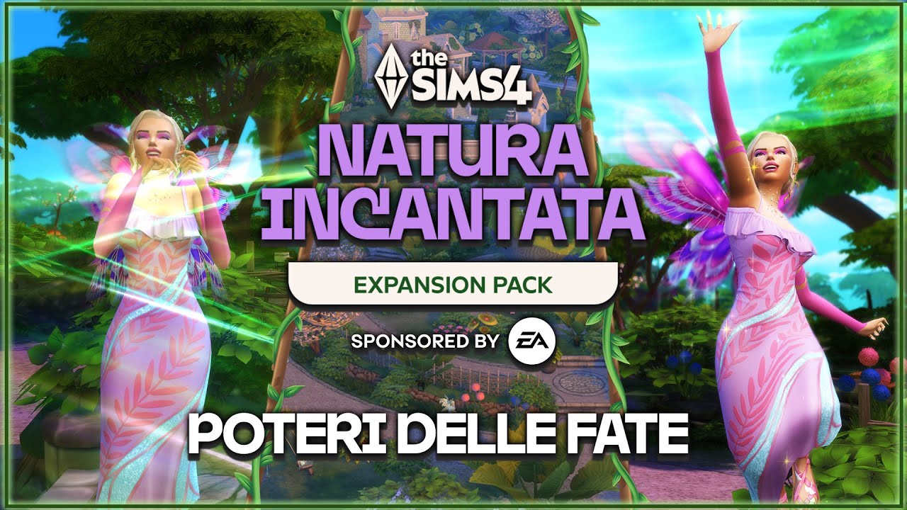 Scopri con me TUTTI  i POTERI delle FATE su The Sims 4 NATURA INCANTATA